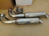 S-3 and X-1 tube frame exhaust